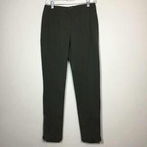 Peace‎ of Cloth Military Brown Gorpcore Utility Side Zip Straight Leg Pants Sz 0